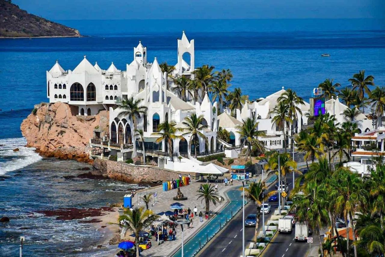 דירות Departamento En Mazatlan Frente Al Mar Y Alberca Comun. מראה חיצוני תמונה