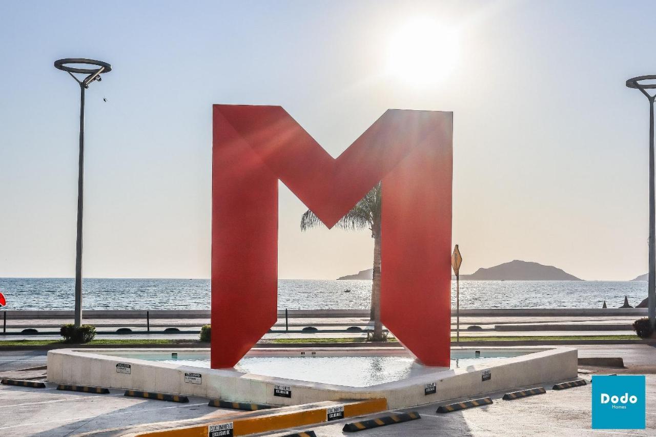 דירות Departamento En Mazatlan Frente Al Mar Y Alberca Comun. מראה חיצוני תמונה